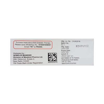 VOGLISTAR GM 1 Tablet 15's - Diabetes-Ant