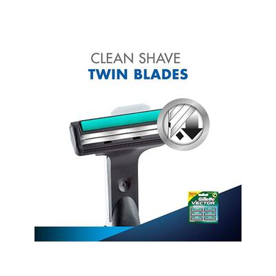 Gillette Vector Plus Cartridge - 6's - Razors & Cartridges