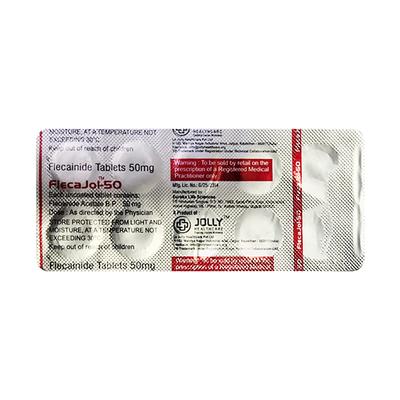 FLECAJOL 50 Tablet 10's - Arrhythmiasis
