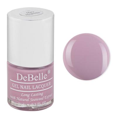 DeBelle Gel Nail Lacquer Mary Magnolia Pastel Lavender Nail Polish 8 ml - Nail Polish