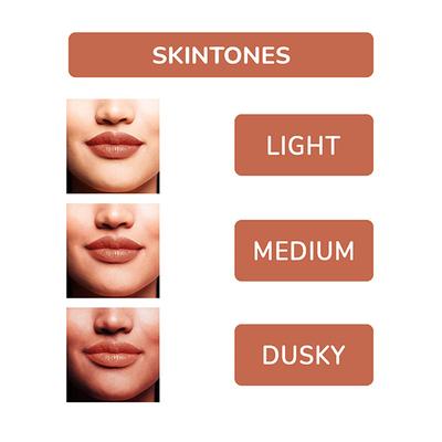 Matt Look Power Last Lip Stain Crayon Lipstick& Luxurious Creamy Matte, Gorgeous Nude 1.3 gm - Lip Crayons