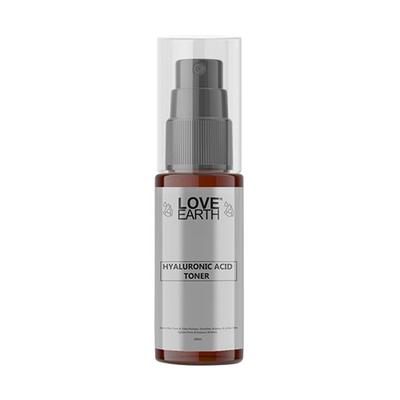 Love Earth Hyaluronic Acid Toner with Grape seed extract and Hyaluronic Acid 100 ml - Face Mists