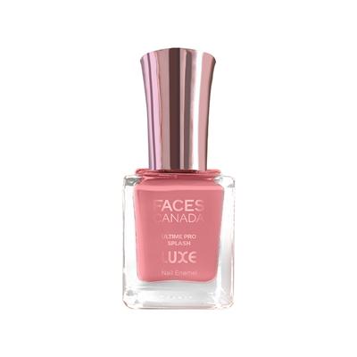 Faces Canada Ultime Pro Splash Luxe Nail Enamel - Salmon (L07) 12 ml - Nail Polish