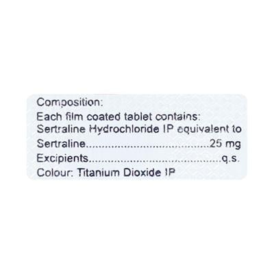 Serlift 25mg Tablet 10'S - Depression-Ant
