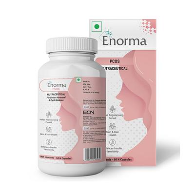 Enorma PCOS Capsule 60's - Women Health