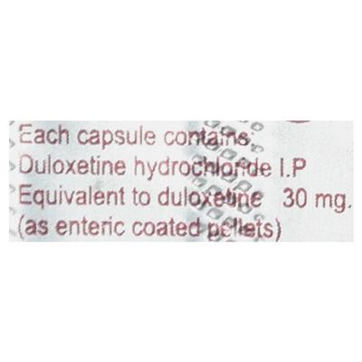 DULOMER 30 Tablet 10's - Depression-Ant