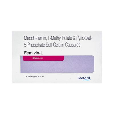 FEMIVIN L Softgel Capsule 10's - Anaemia-VMA