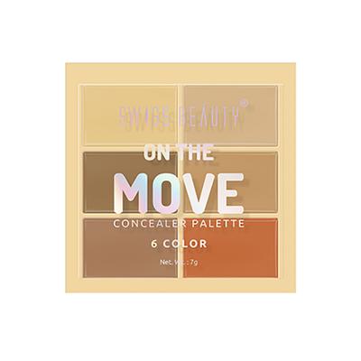 Swiss Beauty On the Move Concealer Palette - (Medium Beige) 7 gm - Concealer