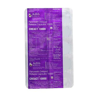 CREACT 10000 Capsule 10's - Digestion-Dig