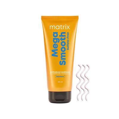 Matrix Mega Smooth Sulfate-Free Conditioner for Bond Repair Safe for Keratin 200 ml - Conditioners