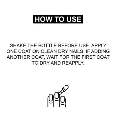 Jaquline USA One Stroke Premium Nail Enamel Strawbery Smoothie J09 8 ml - Nail Polish