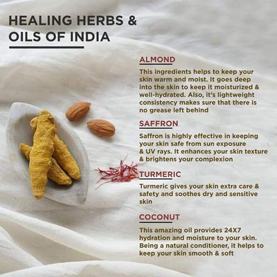 Soulflower Kumkumadi Night Beauty Elixir with Precious Oils Of Saffron 12 ml - Face Oils