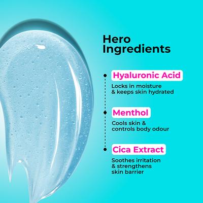 Foxtale Aqua Plunge Hydrating Body Wash 250 ml - Shower Gels & Body Wash