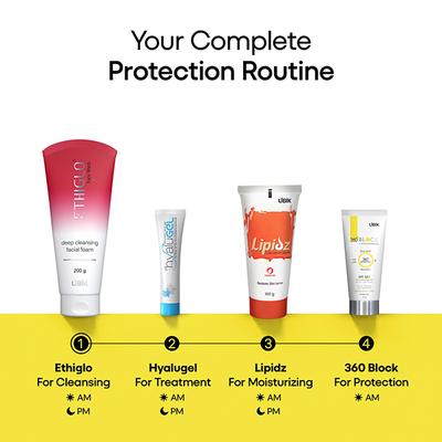 360 BLOCK SPF 50+ Sunscreen Gel 50gm - Sunscreen Preparations-Oth