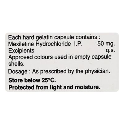 Mexohar 50Mg Capsule 30's - Arrhythmiasis