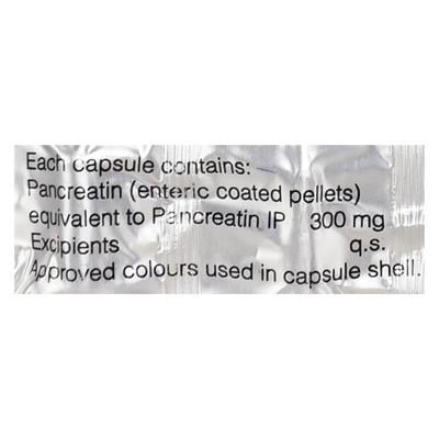 Panlipase 25000 Capsule 10'S - Digestion-Dig