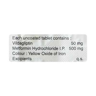 ENCELIN M 50/500mg Tablet 10's - Diabetes-Ant