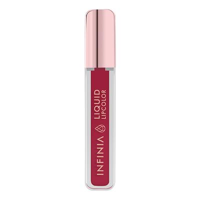 Infinia Liquid Lip Color Liquid Lipstick M 01 Long Lasting and Waterproof 5 ml - Liquid Lipsticks