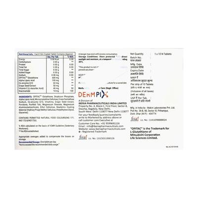 RAPLITE Tablet 10's - Supplements-Vam