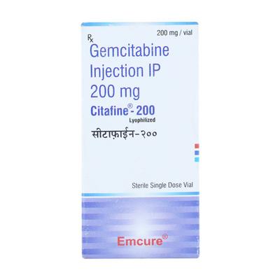 Citafine 200mg Injection 1'S - Cancer Oncology-Cyt