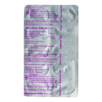SAMION OD Tablet 10's - Supplements-Sup