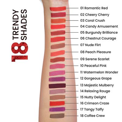MARS Matinee Lipstick - 09 Serene Scarlet 3.5 gm - Lipsticks