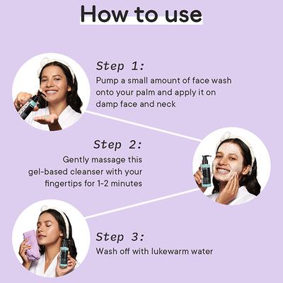 Quench Botanics Birch Please Gentle Cleansing Gel Face Wash 50 ml - Face Wash & Cleansers