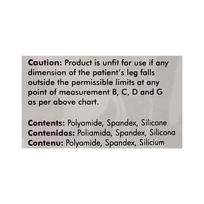 Tynor D.V.T Stocking Below Knee (Pair) (M) (29-34cm) - Knee/Leg Supports