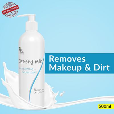 Fixderma Face Cleansing Milk 500 ml - Face Wash & Cleansers