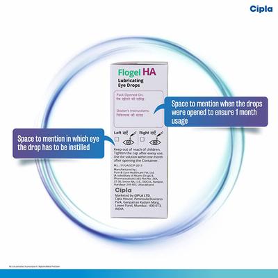 FLOGEL HA Eye Drops 10ml - Dry Eye-Olt