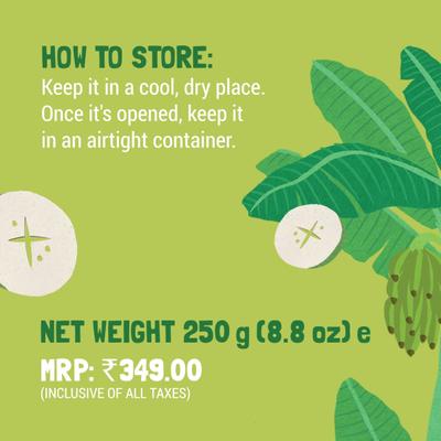 Slurrp Farm Cereal Raw Banana Powder 250 g - Baby And Infant Supplements