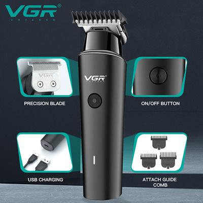 VGR V-933 Professional Trimmer 500 min Runtime 3 Length Settings (Black) 1's - Trimmers
