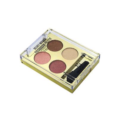 Half N Half Velvet Mousse Eyeshadow Palette, Multicolor - 04 3.2 gm - Eye Shadow Palettes