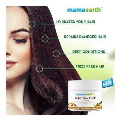 Mamaearth Argan Hair Mask 200 ml - Masks & Peels