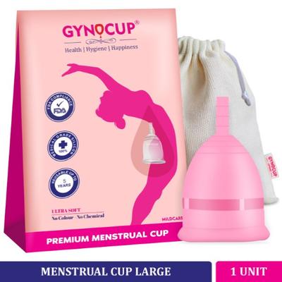 GynoCup Reusable Menstrual Cup - Ultra Soft (Large) - Intimate Care