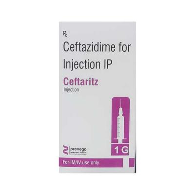 CEFTARITZ 1gm Injection 1's - Bacterial Infections-Cep
