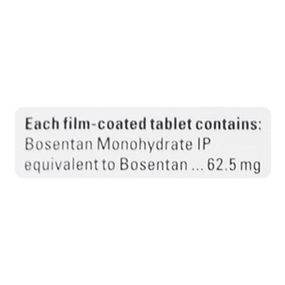 Bosentas 62.5mg Tablet 10'S - Hypertension-Oah
