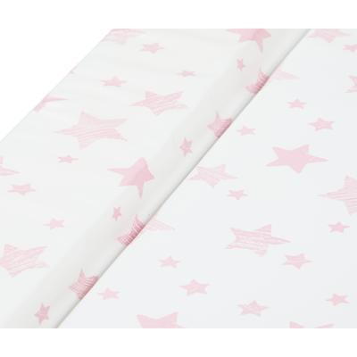 Mothercare Stars Changing Mat - Pink 1's - Baby Bedding