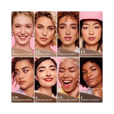 Benefit Cosmetics Brow Powmade -3.5 - Neutral medium brown 1's - Eyebrow Pencils & Enhancers