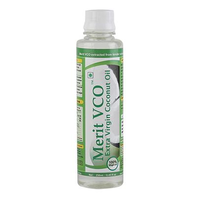 MERIT VCO EXTRA VIRGIN COCONUT OIL 2 250 ml - Massage Oils