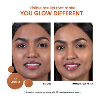 Foxtale Perfect Match Tinted Fluid Susncreen (Mocha) 50 ml - Body Sunscreen