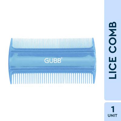 Gubb Lice Comb Extra Fine Plastic Teeth Ideal for Kids & Adult 1's - Hair Combs