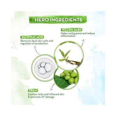 Mamaearth Bye Bye Face Cream For Acne Prone Skin with Willow Bark Extract & Salicylic Acid For Clear Skin 30 gm - Face Moisturizers