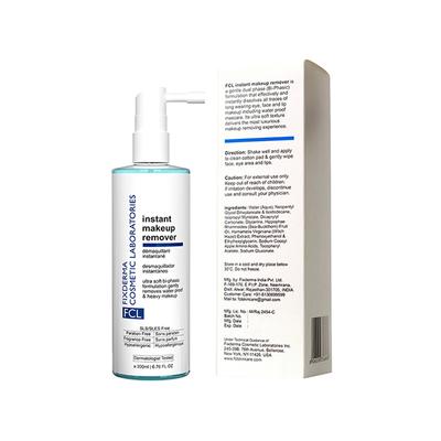 Fixderma Cosmetic Laboratories Instant Makeup Remover 200 ml - Make Up Removers