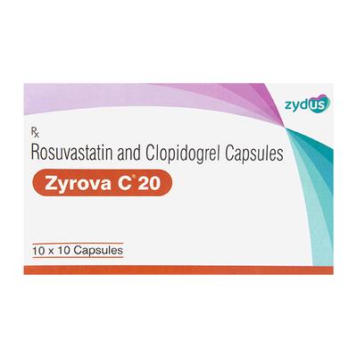 ZYROVA C 20 Capsule 10's - Blood Clot-Ant