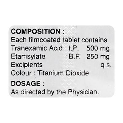 K STAT ET Tablet 10's - Bleeding Disorders-HPA