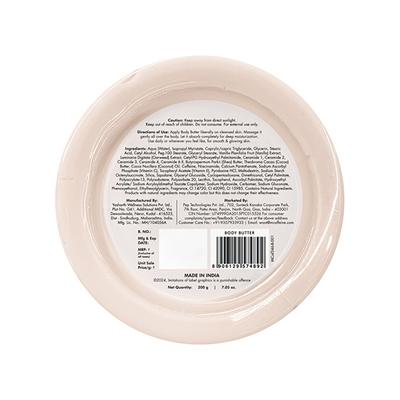 Mcaffeine Vanilla Dream Deep Moisturizing Body Butter 200 gm - Body Butter