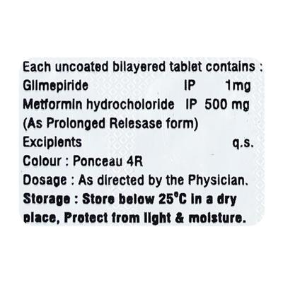 Duonex 1mg Tablet 10'S - Diabetes-Ant