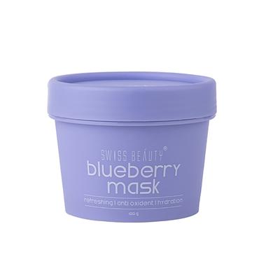Swiss Beauty Blueberry Clay Mask 100 gm - Masks & Peels