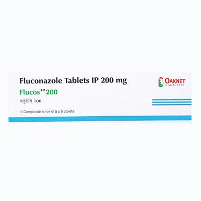 FLUCOS 200 Tablet 6's - Fungal Infections-Anf